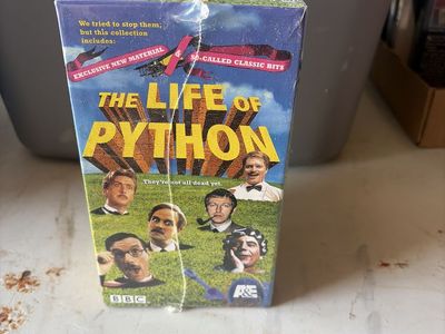 Sealed life of python vhs set volume 1-3