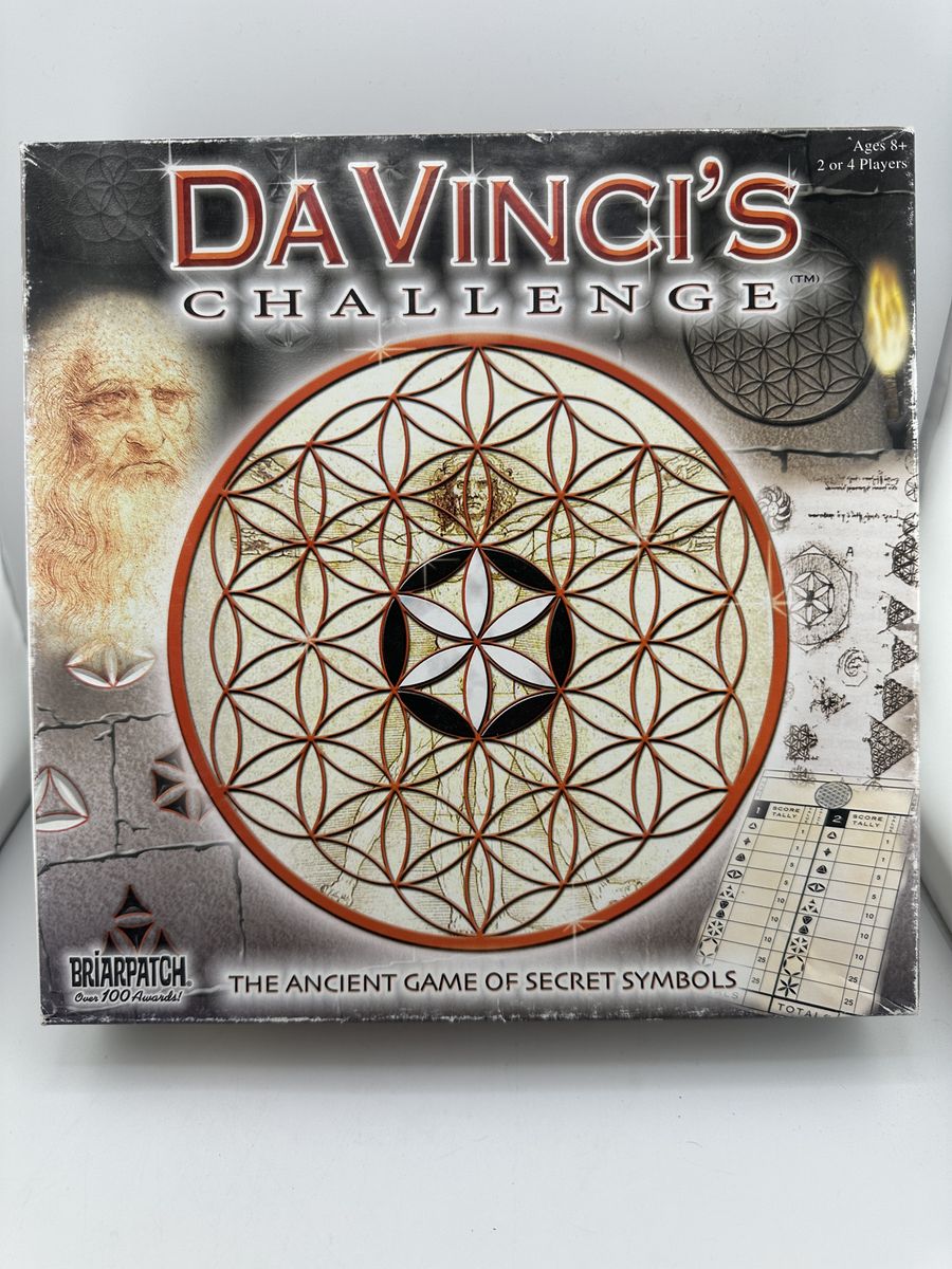 Da Vinci's Challenge Board Game Briarpatch Strategy Game Complete 2-4 Players