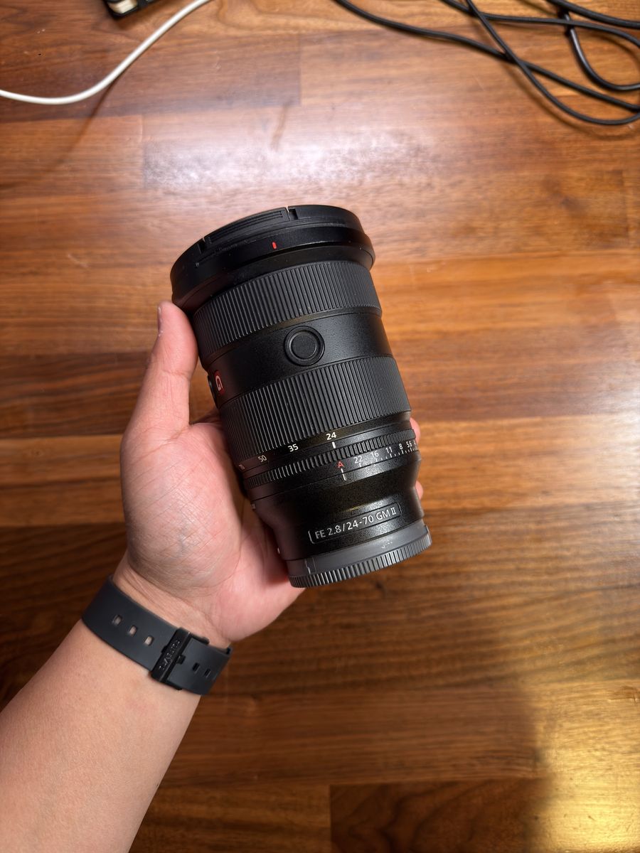 Sony 24-70mm f2.8 GM II lens