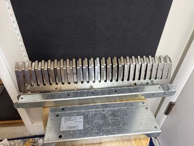 JRCO Leaf Blade Plow Model 480 - 55" Width with 4.5" Stainless Steel Tines - Mfr. 2024
