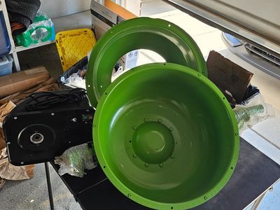 Brand New Concrete Mixer Motor + Drum Parts – Motor Replacement #486