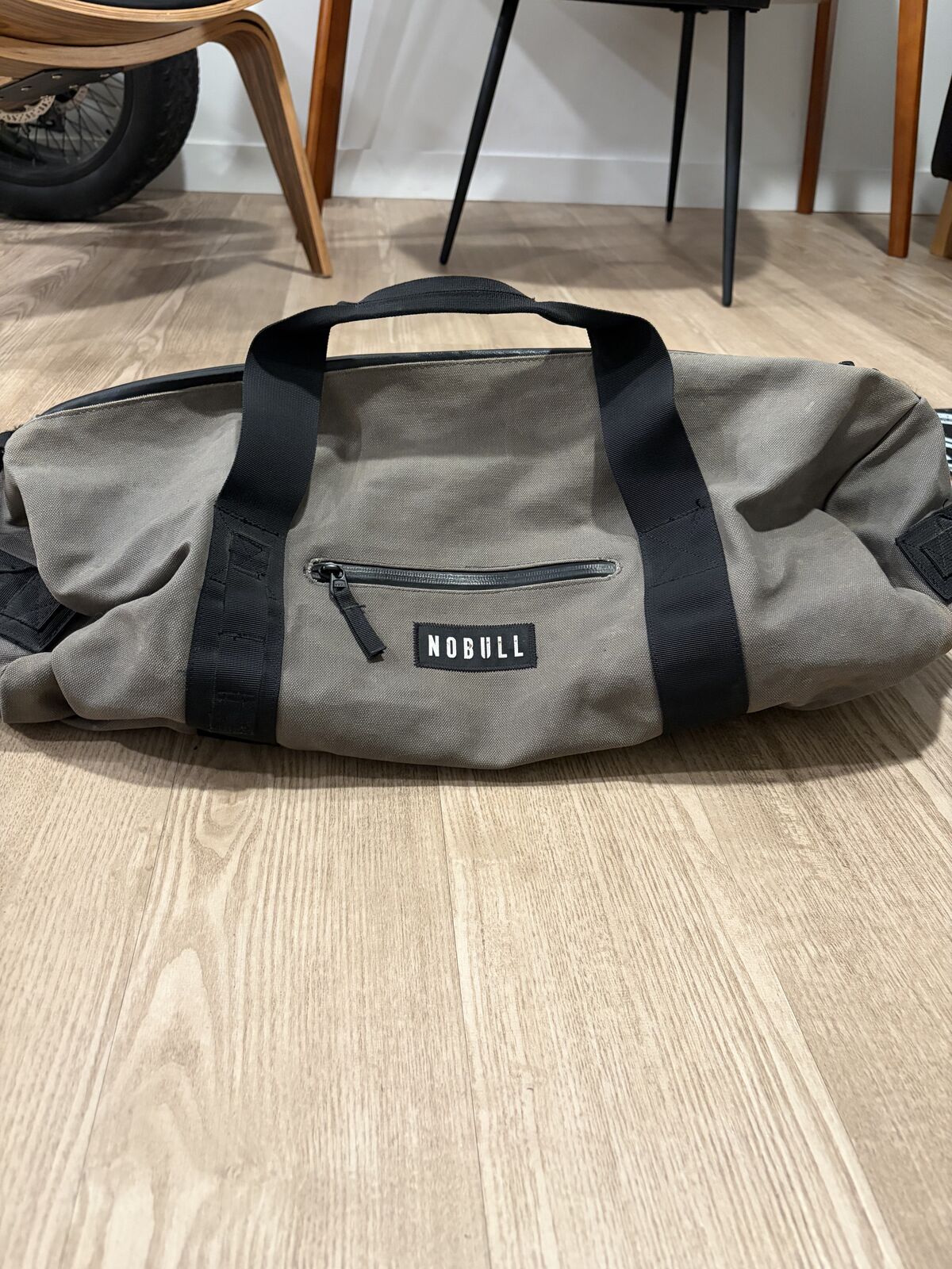Used - Faded Grey Nobull Duffle Bag