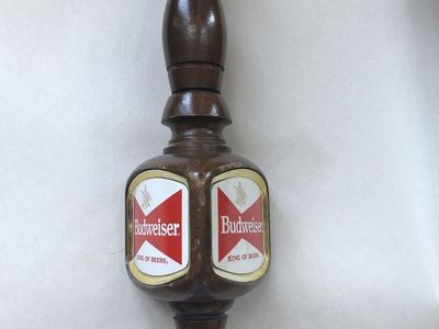 Budweiser Bowtie Spindle Beer Tap