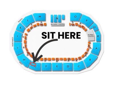(5 Tickets) Spanish Fork Rodeo - Patriot Night, Tuesday July 21, Grandstand + Covered