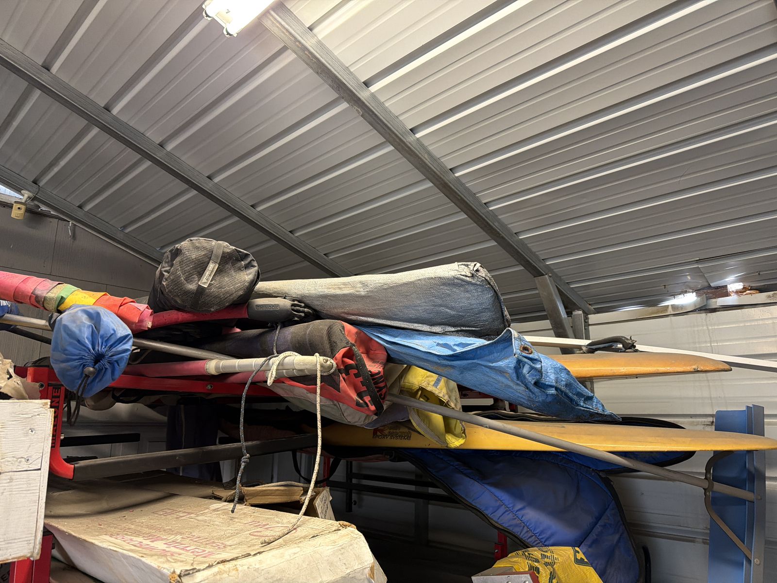 windsurfer gear boards , sail and boom bar all sold seperately