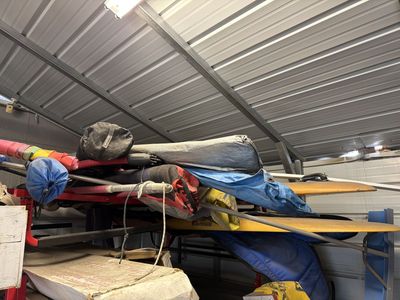 windsurfer gear boards , sail and boom bar all sold seperately