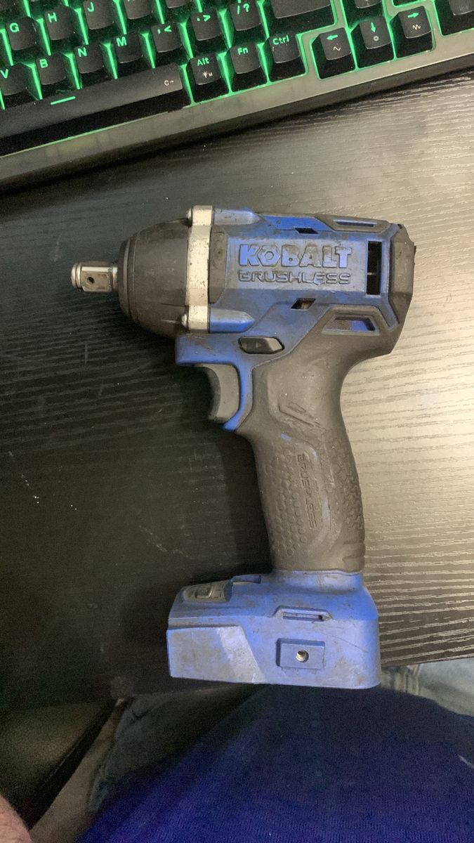Kobalt Brushless Cordless Impact Driver 24V Max 1/2" Square Drive Tool Only