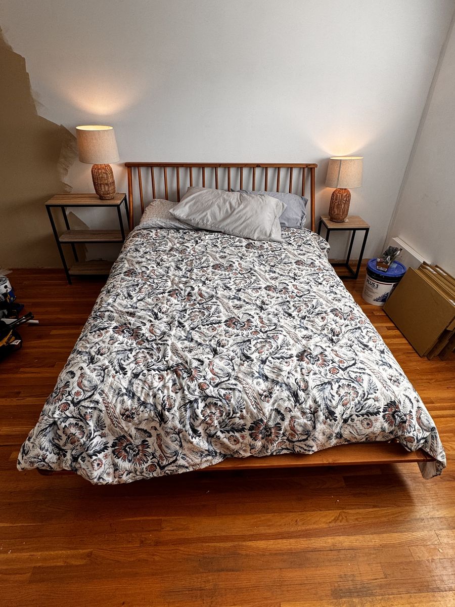 Queen Size Bed and Bed Frame