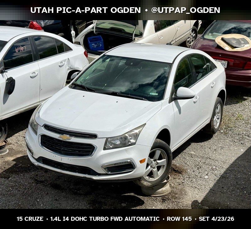 2015 Chevrolet Cruze Parts - UTPAP Ogden
