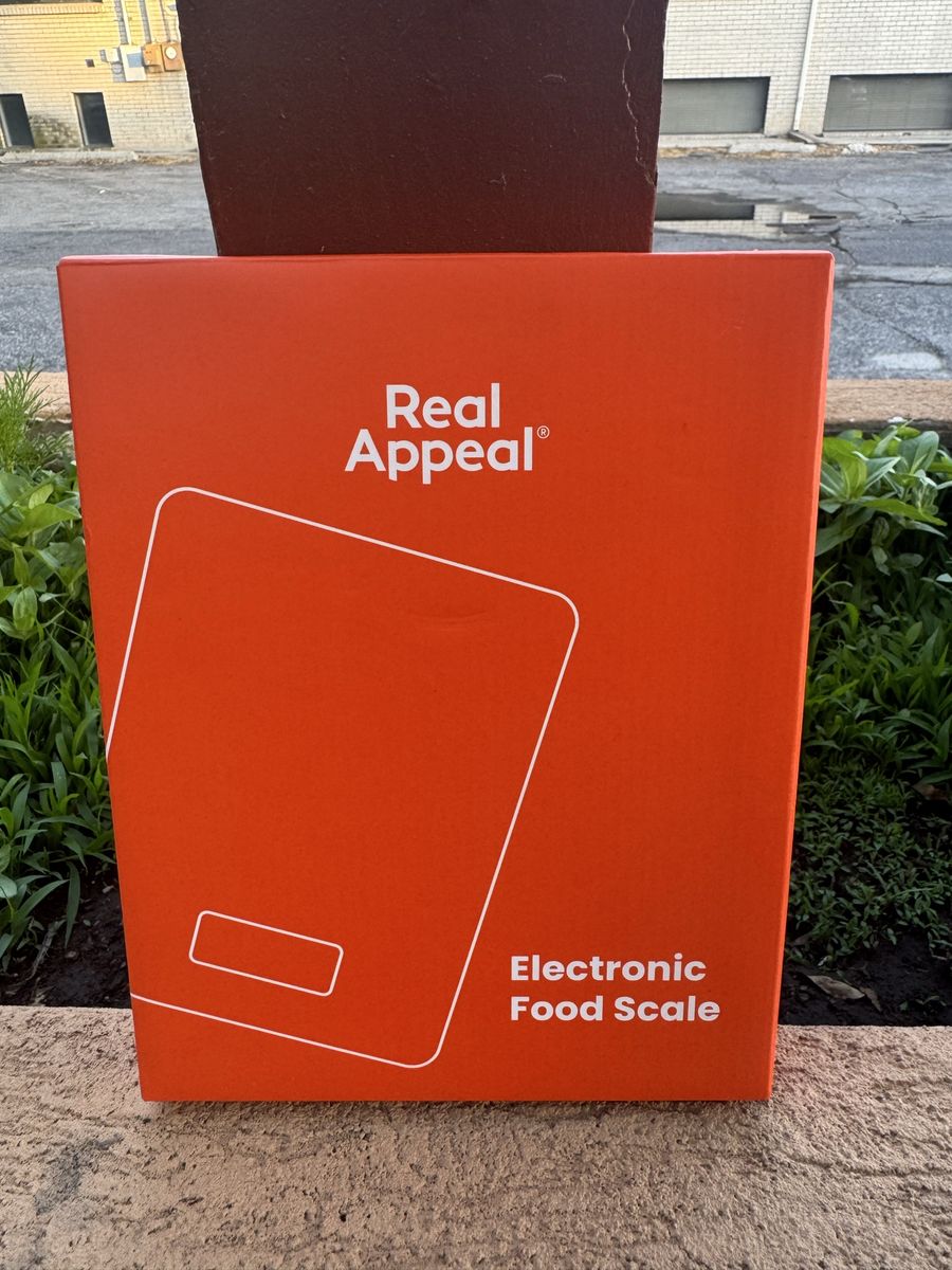 Real Appeal glass Electronic Food Scale New In Box (The price is firm)