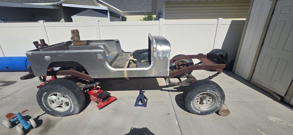 Aqualu Aluminum LJ Tub/ Aftermarket frame