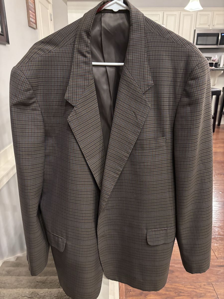 Men’s suit jacket size 44 Damat brown