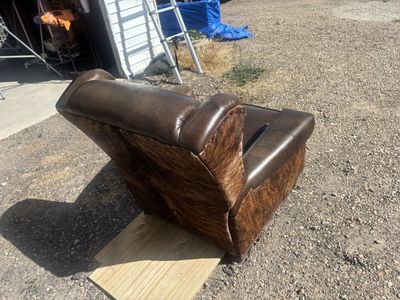 100% Genuine Leather Recliner