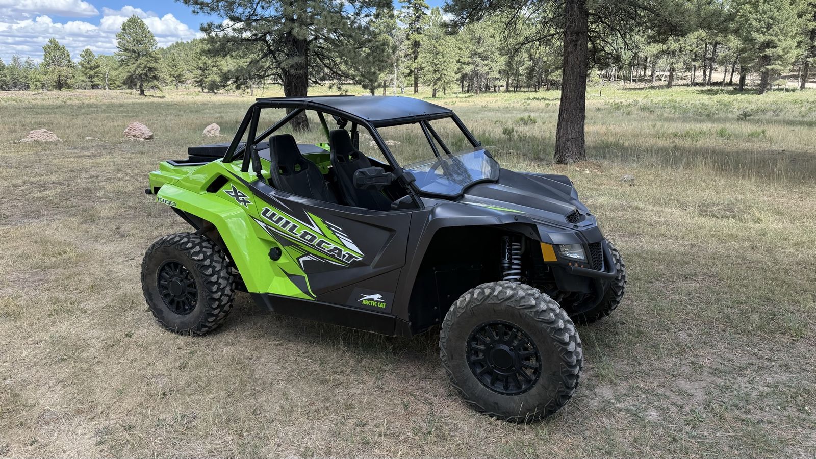 2020 Arctic Cat Wildcat XX 1000cc 2-Seater UTV - Street Legal, Power Steering, Roof, Windshields