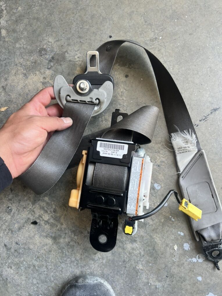 Honda Accord Seatbelt