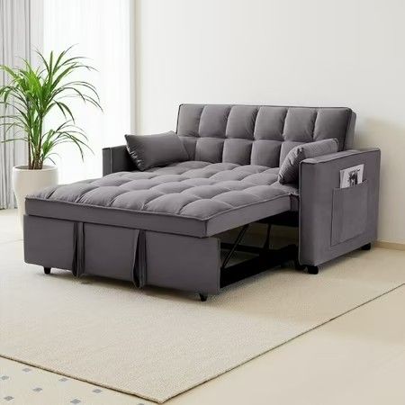 Vinform 54 3-in-1 Convertible Sleeper Sofa Bed