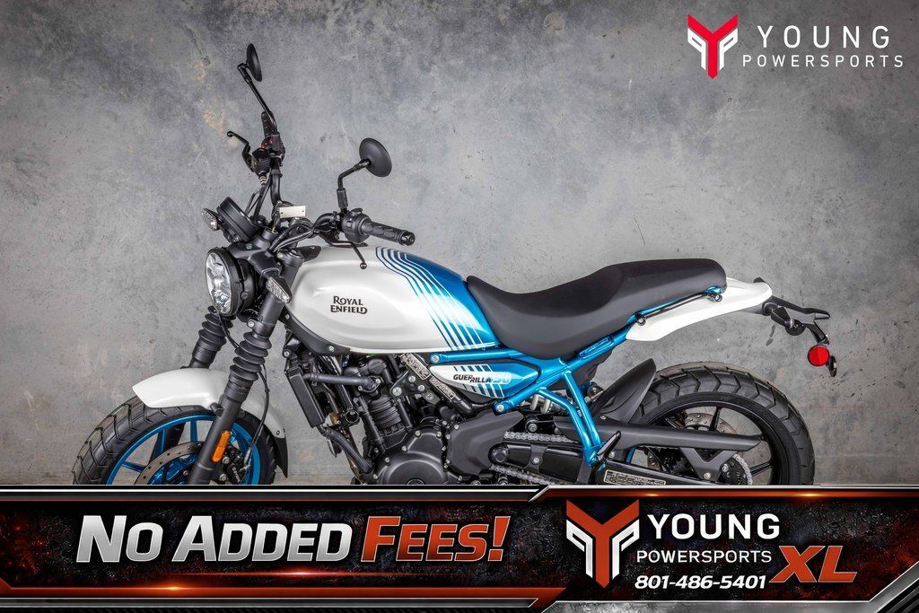 2026 Royal Enfield Guerrilla 450 Brava Blue