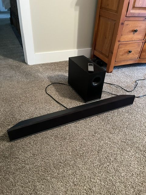 Visio Sound Bar with Subwoofer