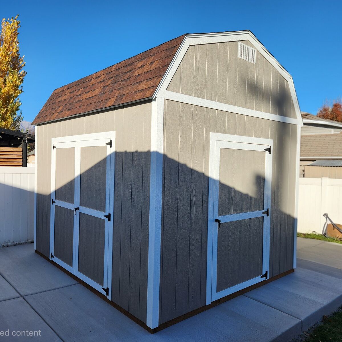 10x12 Barn Style Shed