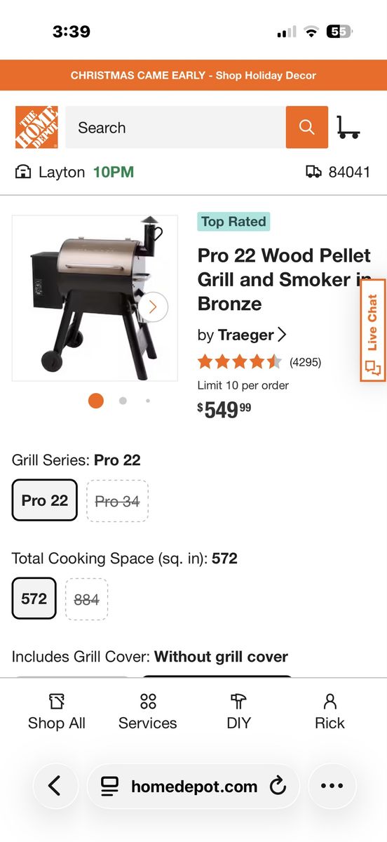 Traeger Pro 22 Brand new in box