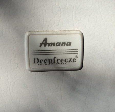 Amana Deepfreeze Upright Freezer - White, Single Door