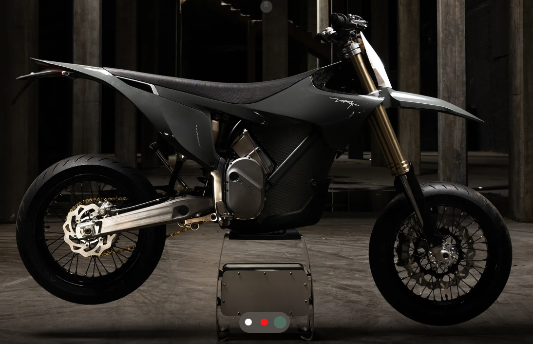 2026 Stark Future SUPERMOTO 80 HP MED REAR FOOT