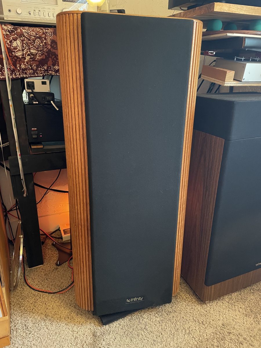 Infinity 8 Kappa Audiophile Speakers Refurbished Upgraded LOOK!