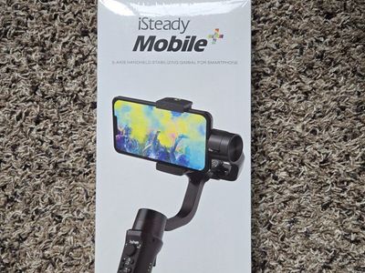 New 3-Axis Phone Gimbal Stabilizer with Tripod Base