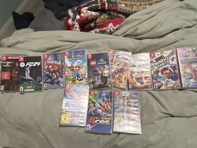 Nintendo Switch Game Bundle: Mario, LEGO, Sports, Aces, FC24, Five Nights at Freddy's, Battle, Incredibles