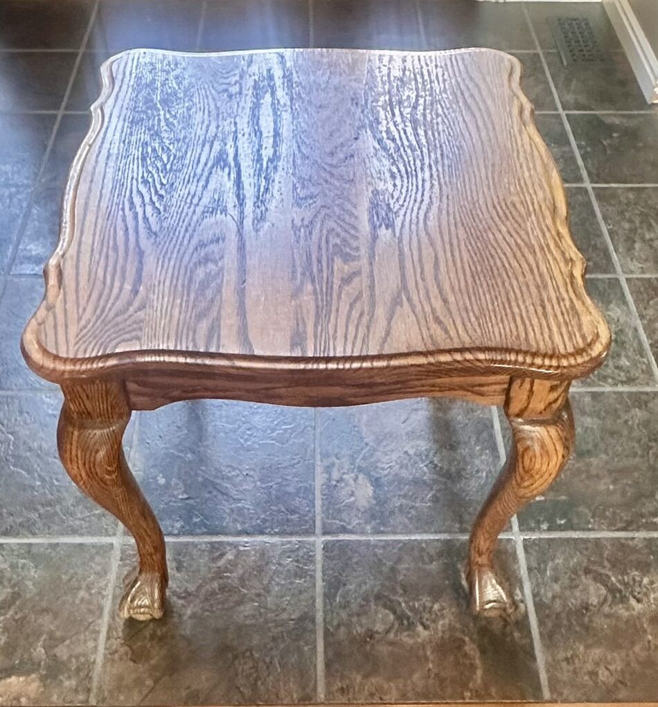 Wooden End Table