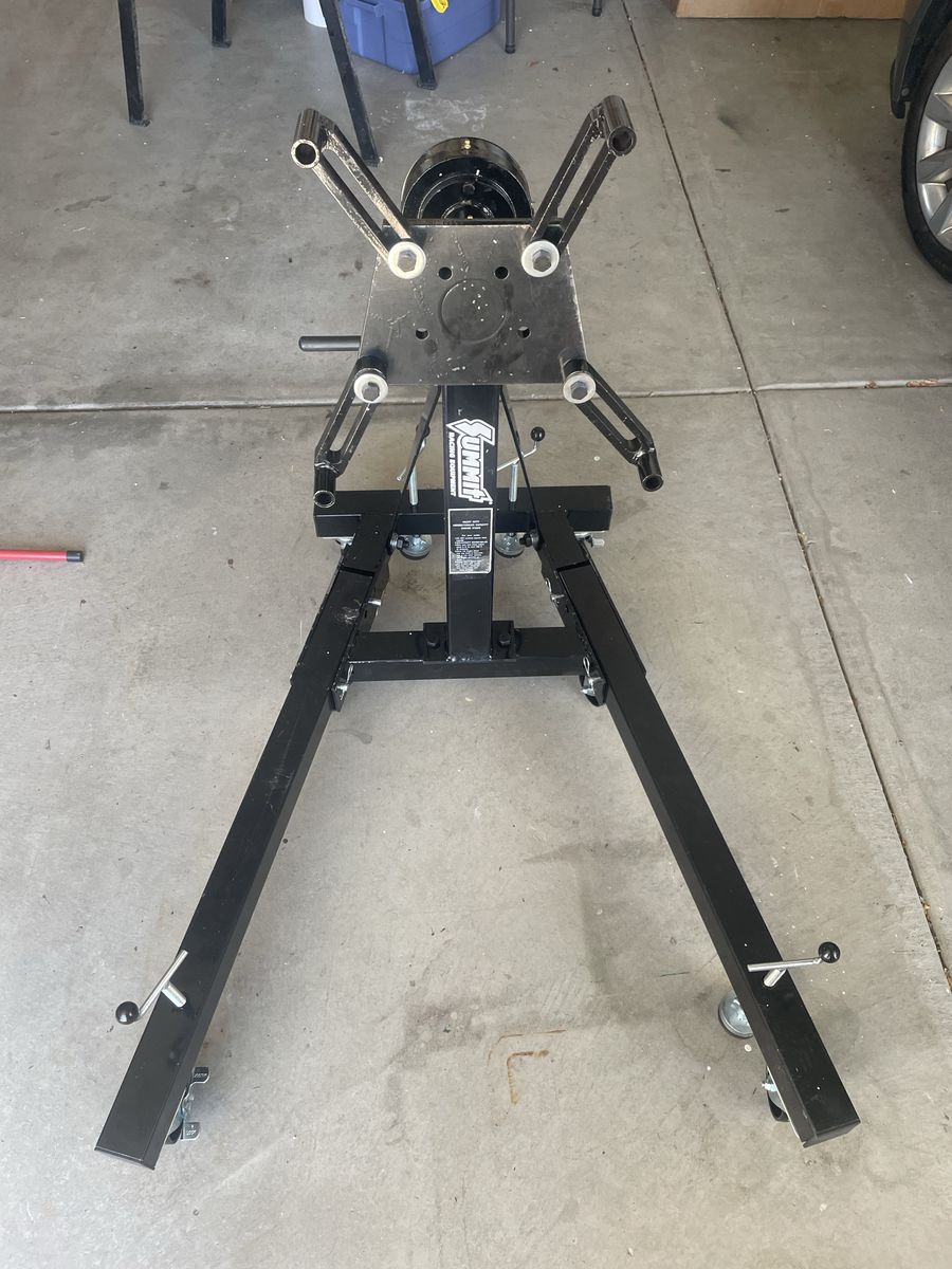 Geared Engine Stand