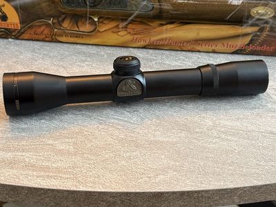1x32 muzzleloader scope
