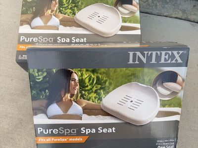 Intex PureSpa Spa Seat, Adjustable Height & Slip-Resistant