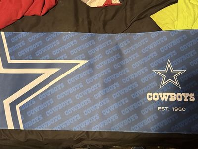 Dallas Cowboys Extra-Large Gaming Mouse Pad / Desk Mat - Blue/White, Est. 1960 Logo