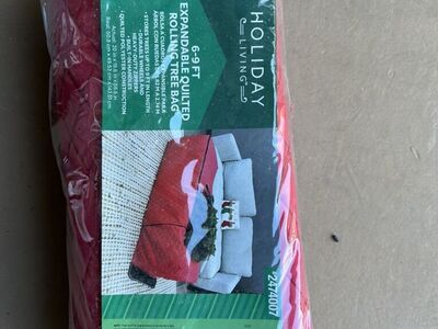 Christmas Tree rolling Bag New Thick Padded