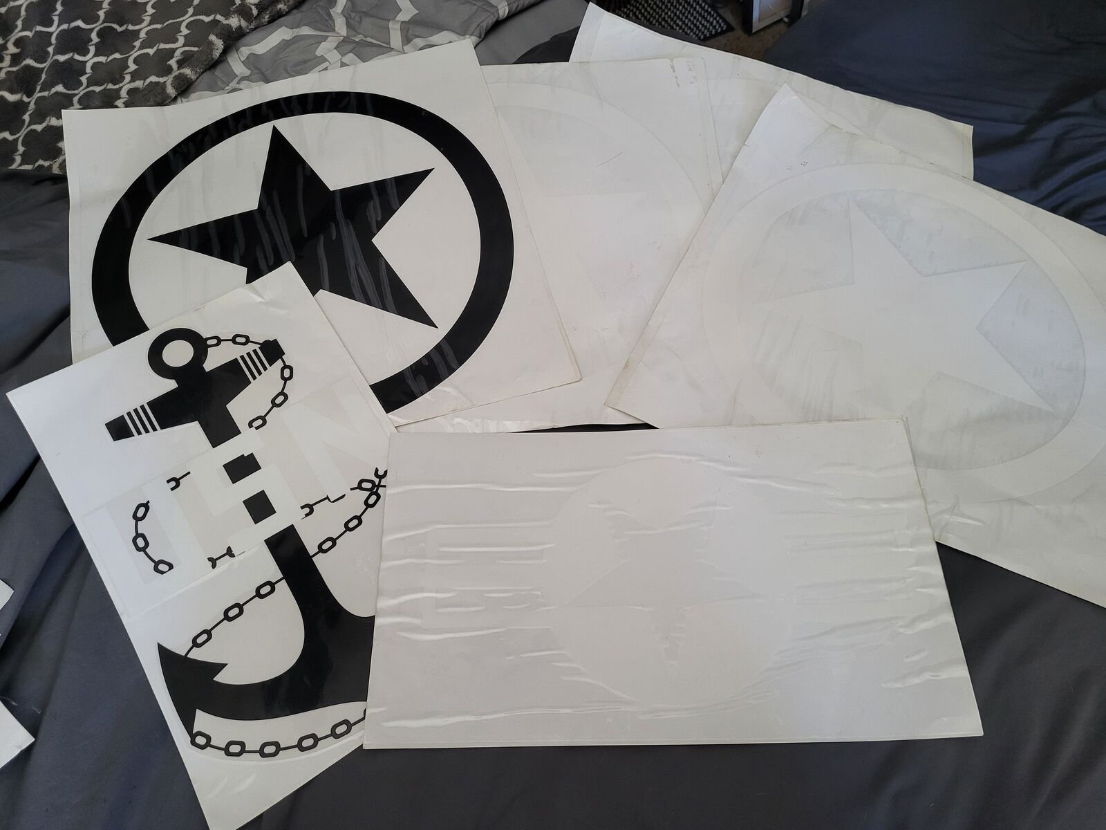 Jeep Armed Forces Decals Army Navy Air Force Stickers