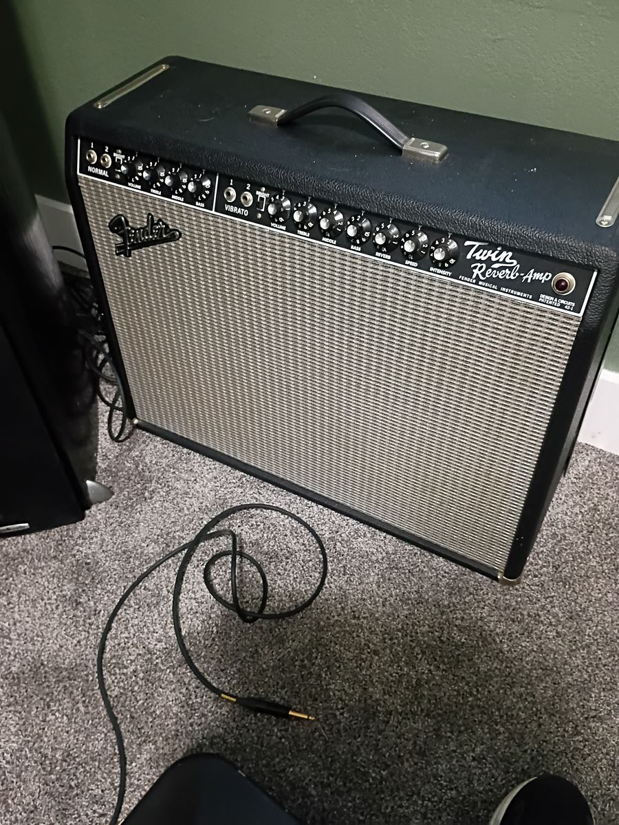 Fender Twin Reverb-Amp with Jensen Special Design Speakers
