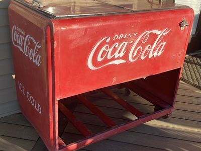1939 Coca Cola Salesman Cooler