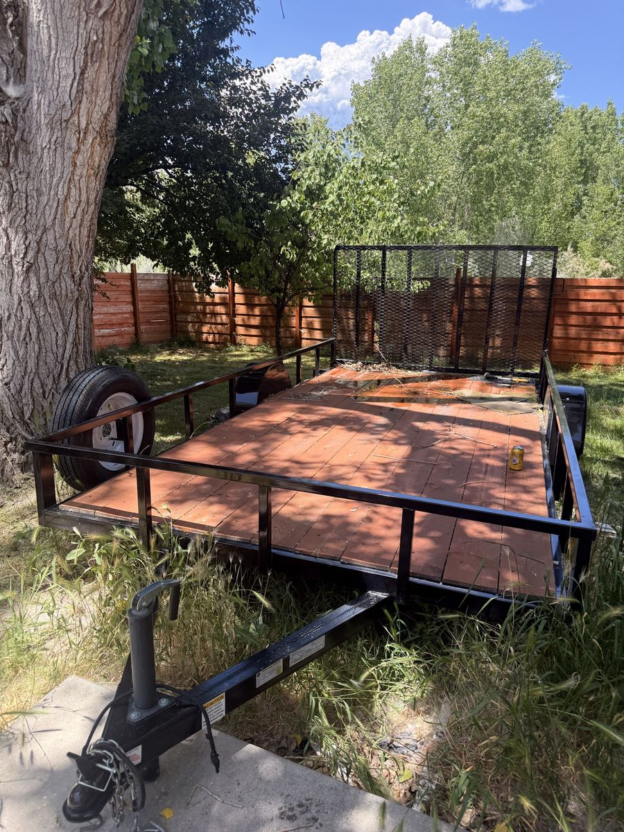 2025 Big Bubba 7’x14’ Utility Trailer (price negotiable)