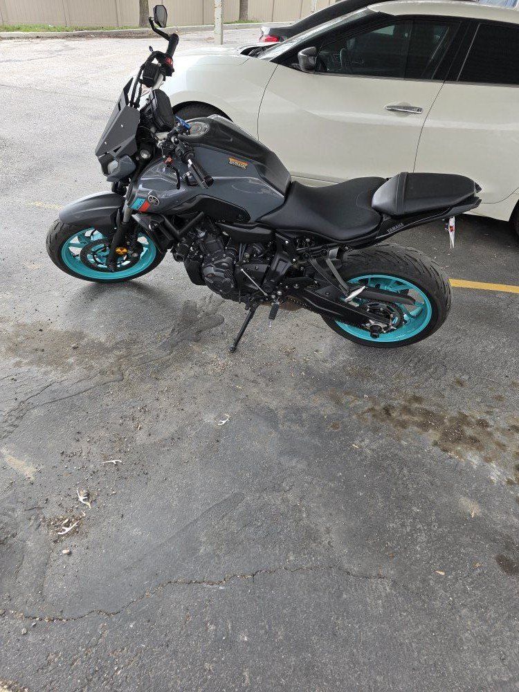 Motorcycle, 2022 Yamaha MT07