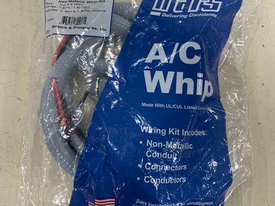MARS 84138 A/C electrical whip with 2 #8 and 1#10 wire