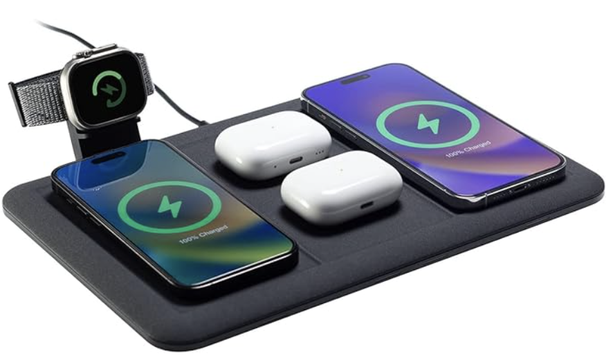 Mophie Wireless Charger for iPhones, Air Pods, and Apple Watch