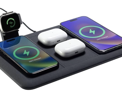 Mophie Wireless Charger for iPhones, Air Pods, and Apple Watch