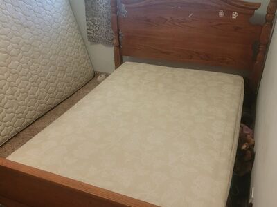 Full Bed Frame + Box Spring