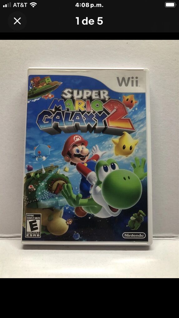 Wii Mario Galacy 2