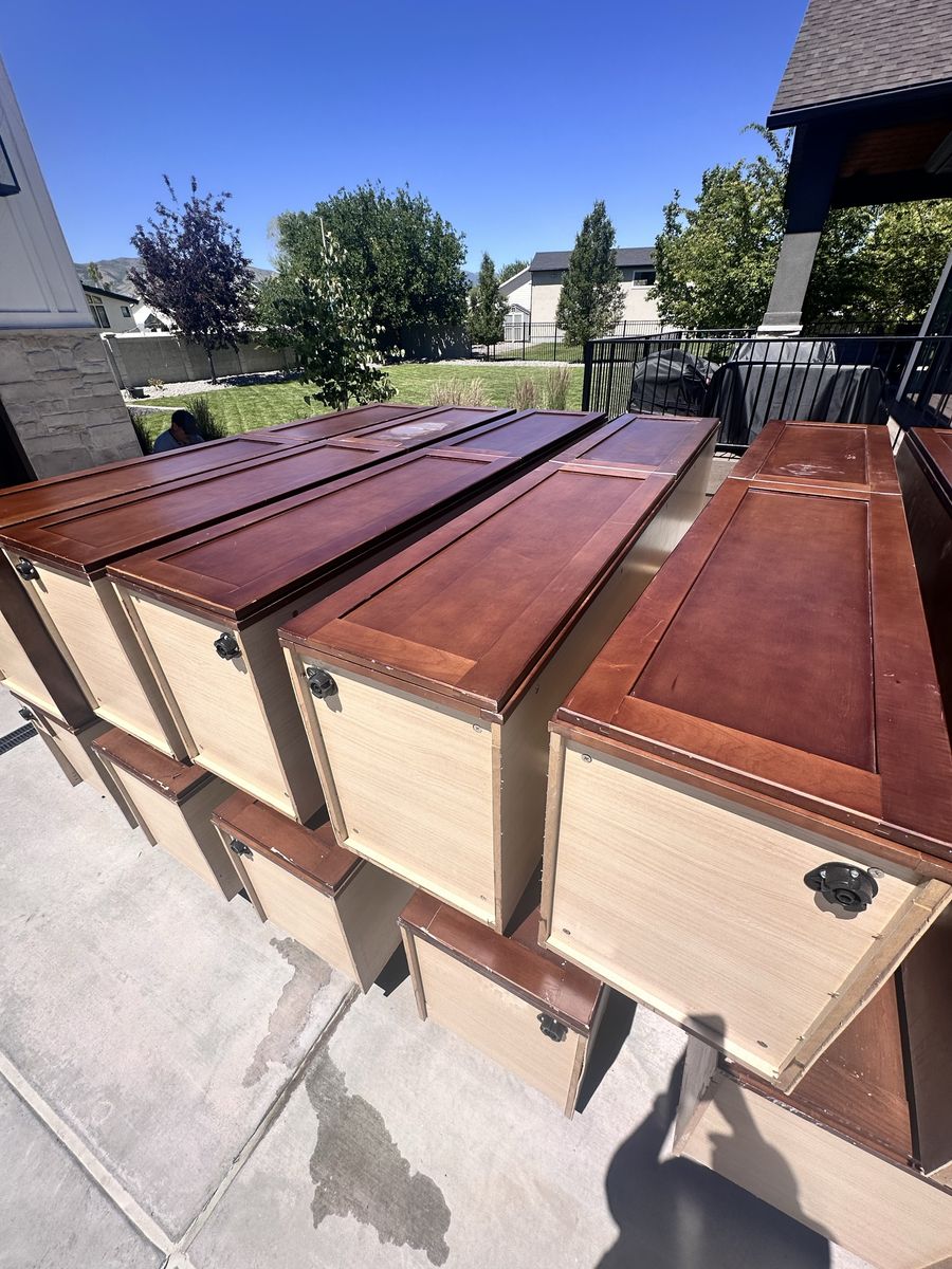 Wood Garage Cabinets