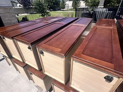 Wood Garage Cabinets