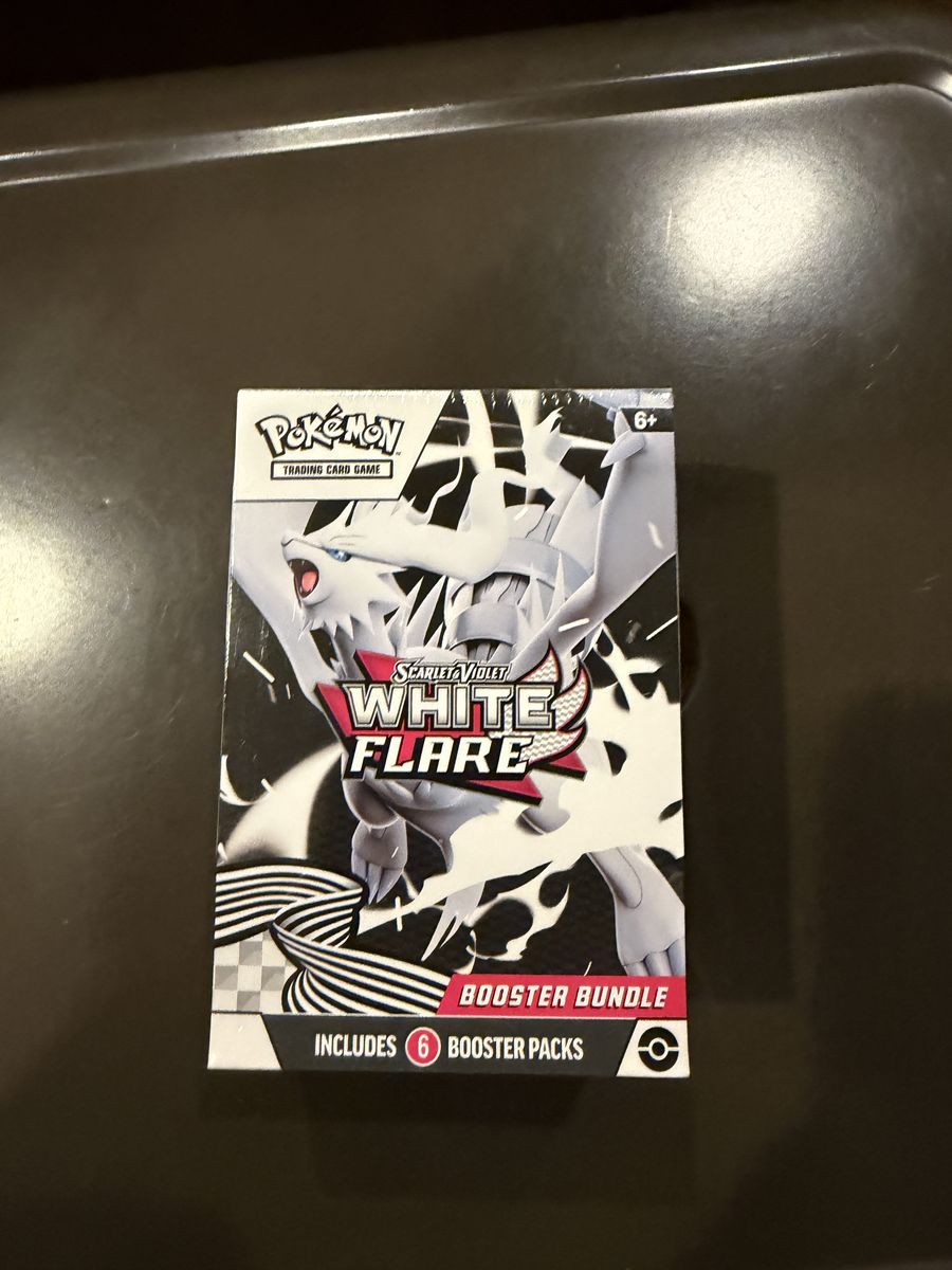 Pokémon TCG Scarlet & Violet White Flare Booster Bundle Sealed (6 Packs) New