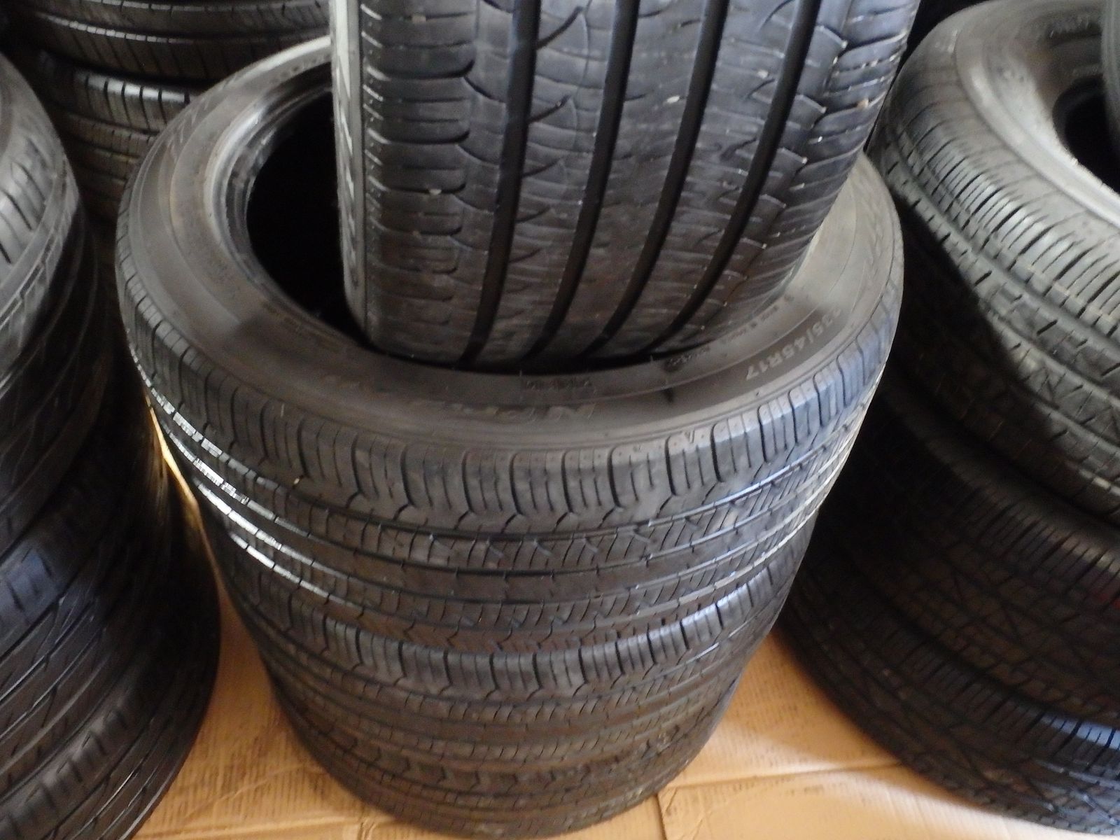 235/45R17 NEXEN NPRINZ AH8 SET OF USED TIRES