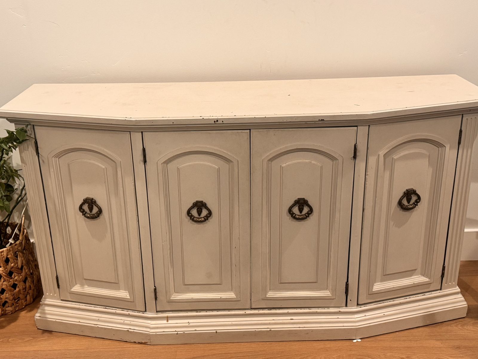 Solid Wood Hutch / Console Cabinet